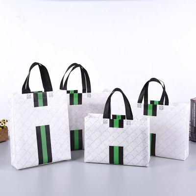 China Non woven fabric non woven carry bags for shopping plain nonwoven bags eco reusable eco foldable shopping bag for sale