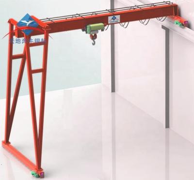 China Gantry Crane High Cost Performance Europe Style 7.5ton 10ton Convenient Remote Control Crane for sale