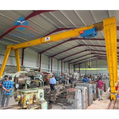 China Gantry Crane Brand On Sale Durable Strong Arm Crane Mini Small Electric Mobile Gantry Forklift Crane for sale