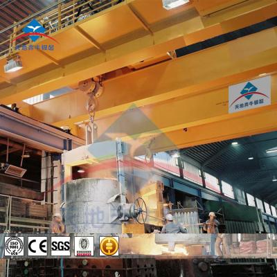 China Double Bridge Crane Good Reputation Building Material Suspension Girder Bridge Crane for sale