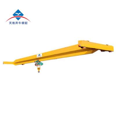 China Capacity 10 Ton Single Girder Bridge Crane Excellent Quality Strong Bearing Bridge Crane for sale