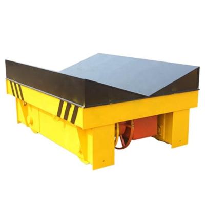 China Workshop 35ton Trackless Electric Pile Transfer Remote Control Trolley For Steel Coil for sale