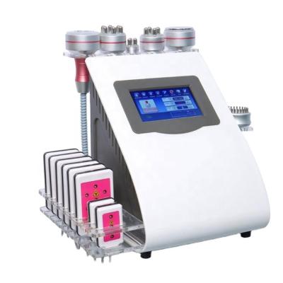 China Skin Tightening NEW KIKI GAIN Multifunctional 8 in 1 Odchudzanie 40K Body RF Vacuum Cavitation System Slimming Machine for sale