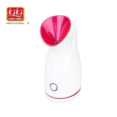 China NEW KIKI GAIN Moisturizer Electric Portable Handheld Hydrated Nano Ionic Facial Steamer For Home Use for sale