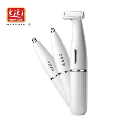 China With LED Indicator KIKI NEWGAIN Rechargeable Electric Hair Trimmer 3 in 1 Hair Removal Kit For Whole Body for sale