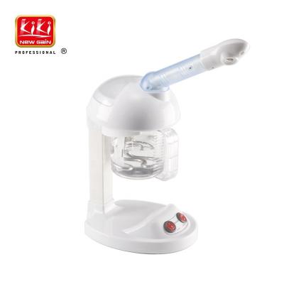 China NEW GAIN KIKI Electric Facial Steamer 375ml Ozone Moisturizer Portable Nano Ionic Facial Steamer For Home Use for sale