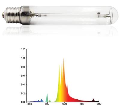 China Seed Starting 250/400/600/1000 Watt High Pressure Sodium Lamp HPS Hydroponics Grow Light Bulbs for sale