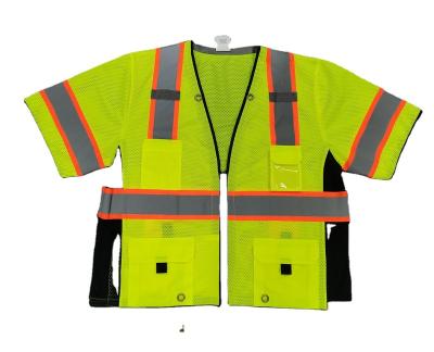 China Water Proof Factory Price 100% Polyester Mesh Reflective Hi Visi Vest Vest for sale