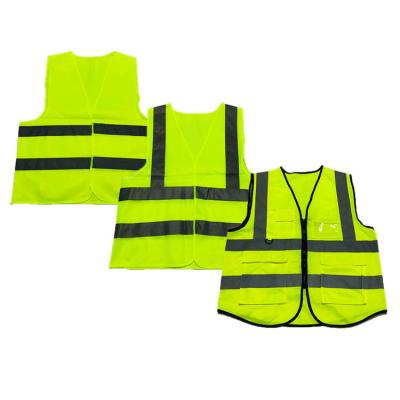 China High Visibility Hi Vis Work Reflective Safety Clothing Construction Safety Reflective Personal Vest for sale