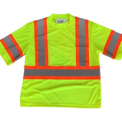 China Vis Shirt Reflective Long Sleeve Hi-Force Reflective Workwear Safety Uniform Shirts for sale