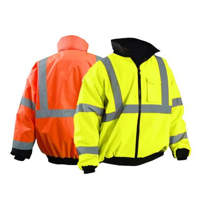 China Professional High Visibility Safety Reflective Workwear Jacket Safety Reflective Jackets For Men for sale