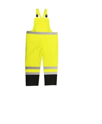 China High Visibility Good Quality Polyester Vis Work Pants Safety Work Wear Safety Pants Hi for sale