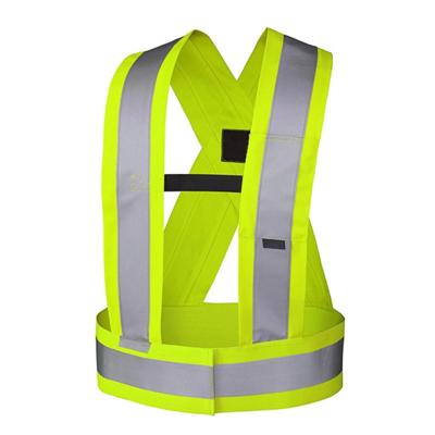 China High Vis Vis Reflective Safety Clothing Reflective Hi Vis Reflective Vest Belt for sale