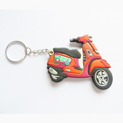 China Modern No Min Factory Custom Rubber Keychain 3d Key Chain Soft PVC Keychains for sale