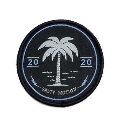 China Factory Wholesale Custom Embroidered Woven Patch Factory Made High Quality Handmade Woven Woven Patch for sale