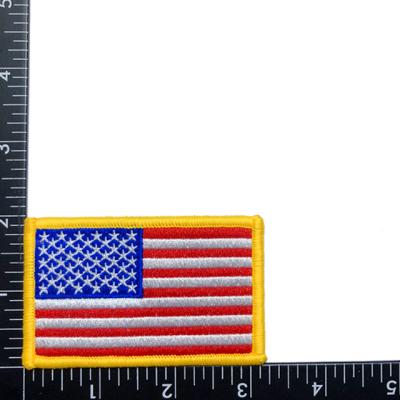 China Handmade Flag Patch Sew-on Tactical Travel Patches Spanish Military Embroidered Flag Tactical Patch Applique for sale