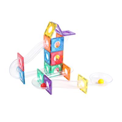 China Construction Toy New 2021 Run Magnetic Toys mntl Marble Tiles Building Blocks Educational Toys CPSC, CE, EN71, ASTM for sale