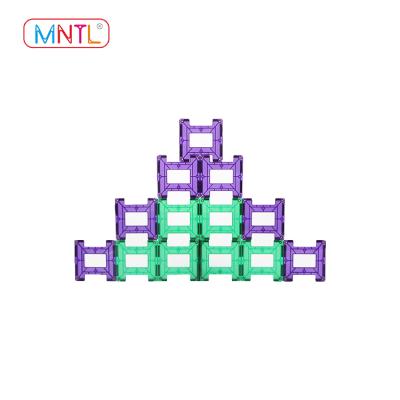 China Hot Selling Toy MNTL 2018 Magnetic Connecting Blocks Building Magnetic Toys Best Quality For Kids Educational Magnet Tiles for sale