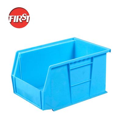 China Cheap Plastic Storage Eco-friendly Disposable Meal Box Stacking Hanging Storage Bin For Warehouse for sale