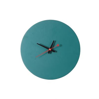 China LUMINOVA Concise Design Nordic Colorful Wooden Preciser Wall Clock For Living Room for sale