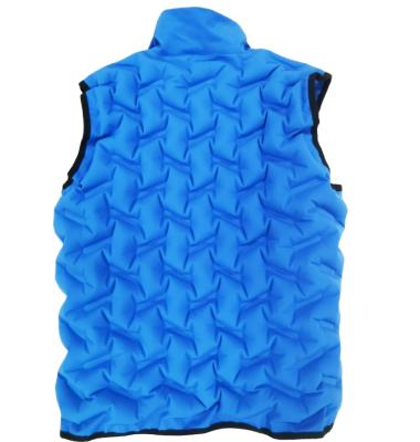 China Waterproof Inflatable Vest Air Filled Warm Air Filling Sleeveless Vest for sale