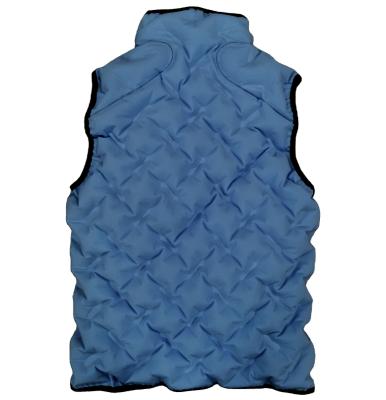 China New waterproof concept and new technology filled air vest warm air filling inflatable vest for sale