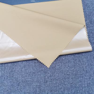 China Waterproof 240t Polyester Pongee Cloth Polyester Material 100% Pongee Striping Cloth Jacket Cloth For Spring Anorak for sale