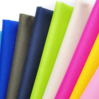 China Waterproof 150d 200d 300d 420d 500d 600d 900d 1200d 1680d PU Coated Waterproof Polyester Oxford Fabric for sale