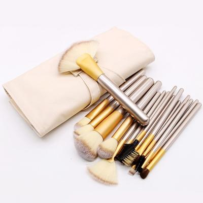 China Angular Blush New Style Cosmetic Tool Customized Bamboo Precise Buffing Brush for sale