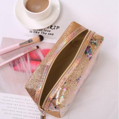 China Professional Portable Plastic Makeup Case Travel Makeup Storage Cute Enlarging Makeup Brush Cases Small Organizer for sale