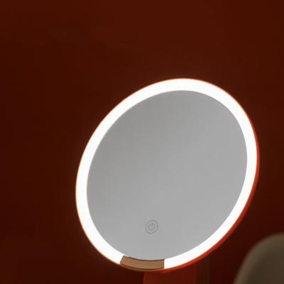 China Customized Multi-Functional Led Lights Cosmetic Vanity Mirror Lighted Single Sided Cosmetic Mirror Vanity Mirror for sale