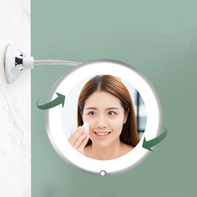 China New Design Smart Cosmetic Makeup Mirror Removable Wall Mounted Magnifying Battery Installed Simple Side Mirror Cosmetic Custom Logo for sale