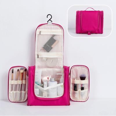 China Custom Made Waterproof PU Leather Travel Fashion Private Label PVC Clear Toiletry Bag for sale