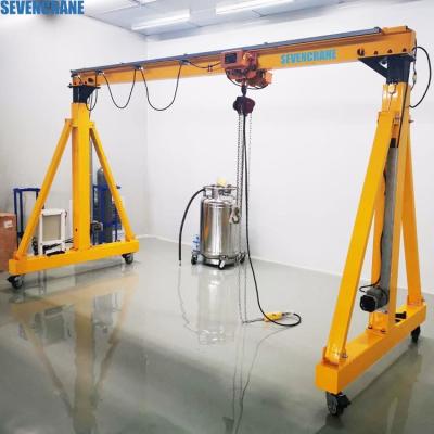 China high quality Portable Gantry Crane 1t,2t,3t,5t,7.5t,10t,15t,20t factory price for sale