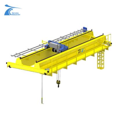 China 5T Car Double Girder Overhead Crane Mobile Rail Bridge Cranes for sale