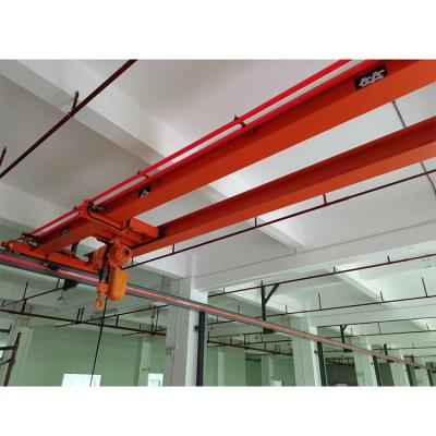 China 2 ton flexible Overhead Travelling Crane roof beam mobile kbk light lifting tools for sale