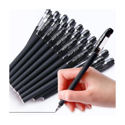 China Normal Simple Red Blue Black Blue Student Office Stationery Signature Pen Refill Gel Pen 0.5mm Teacher's Bullet Carbon Pen for sale