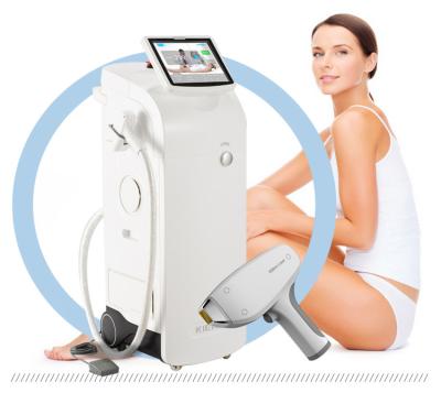 China Full Body / Facial Hair Removal Laser Machine With Compressor Cooling System for sale