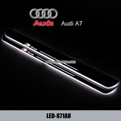 China Audi A7 dynamische bewegliche LED beleuchtet Türschwelle Platte threthold Ordnungs-Platte zu verkaufen