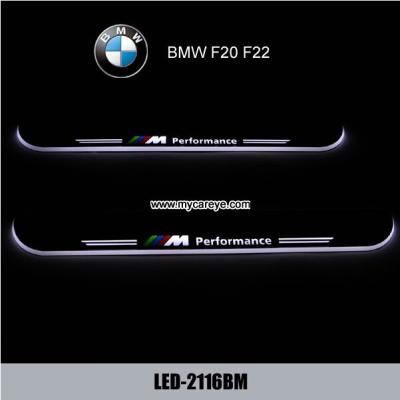China BMW F20 F22 custom car door welcome LED Lights wholesale auto sill pedal for sale