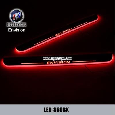 China Buick Envision LED door sill plate light moving door scuff Pedal lights for sale