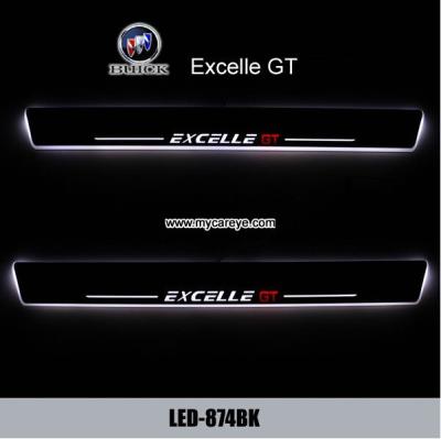 China Buick Excelle GT LED Lights car pedal side step sill door moving scuff plate for sale