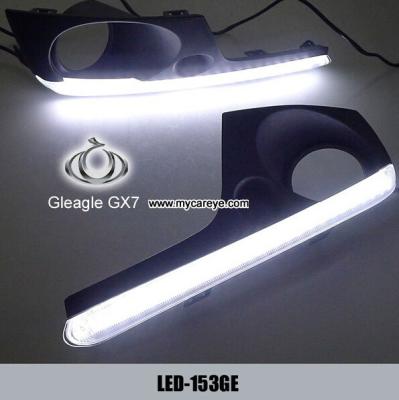 China Equipos ligeros llevados automotrices diurnos de las luces corrientes de Gleagle GX7 DRL LED en venta