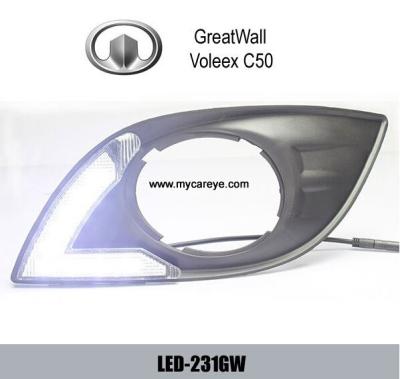 China Greatwall Voleex C50 DRL LED Daytime Running Lights auto front light for sale