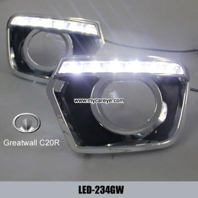 China Greatwall C20R DRL LED daylight driving Lights units for car upgrade for sale