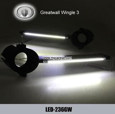 China Mercado de accesorios diurno de la luz del coche de las luces corrientes de Greatwall Wingle 3 DRL LED en venta