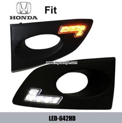 China HONDA Fit Jazz DRL LED Daytime Running Lights turn signal indicators for sale