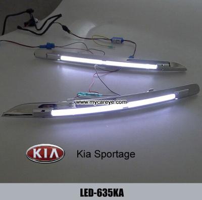 China Equipos ligeros automotrices diurnos de la guía ligera de funcionamiento de KIA Sportage DRL LED en venta