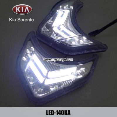 China KIA Sorento DRL LED Daytime Running Lights Car front driving daylight for sale