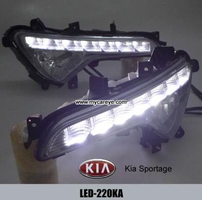 China KIA Sportage DRL LED Daytime Running Lights Car front light retrofit for sale